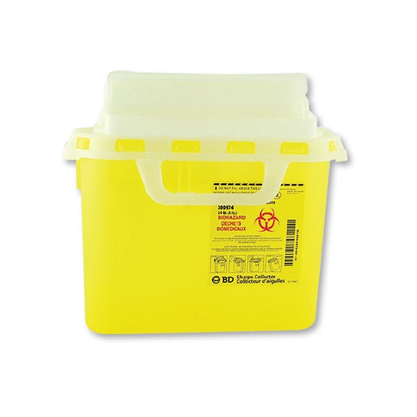 BD Sharps Container 5.1L Yellow Questions & Answers