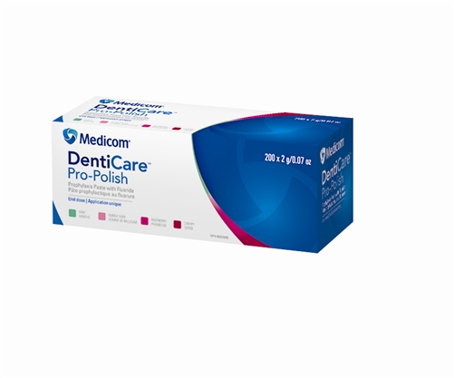 Medicom DentiCare Pro-Polish Prophy Paste Unit Doses Coarse Mint Questions & Answers