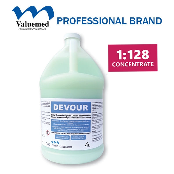 Valuemed Professional DEVOUR Evacuation System Cleaner 4 Litre Jug Questions & Answers