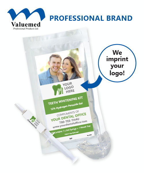 Valuemed Professional ValueMini Teeth Whitening Kit w/ 3mL syringe + mouth tray (Imprinted) Questions & Answers