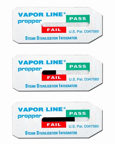 Vapor Line Steam Sterilization Integrators: Vapor Line Class 5 Integrator, 250/bag Questions & Answers