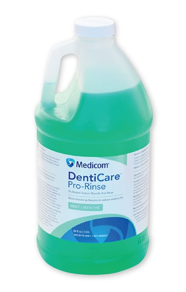 Medicom DentiCare Pro-Rinse 2% Neutral Sodium Fluoride Rinse 2 Litre MINT Questions & Answers